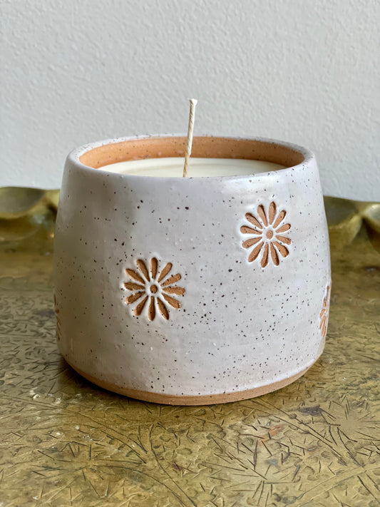 Classically Groovy Small Candle